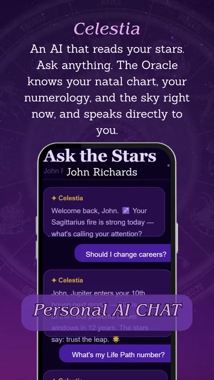 AI Oracle chat